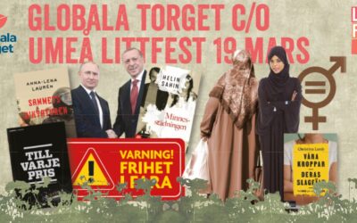Operation 1325 på Umeå Littfest – Globala Torget c/o: ”Kvinnor i krig”