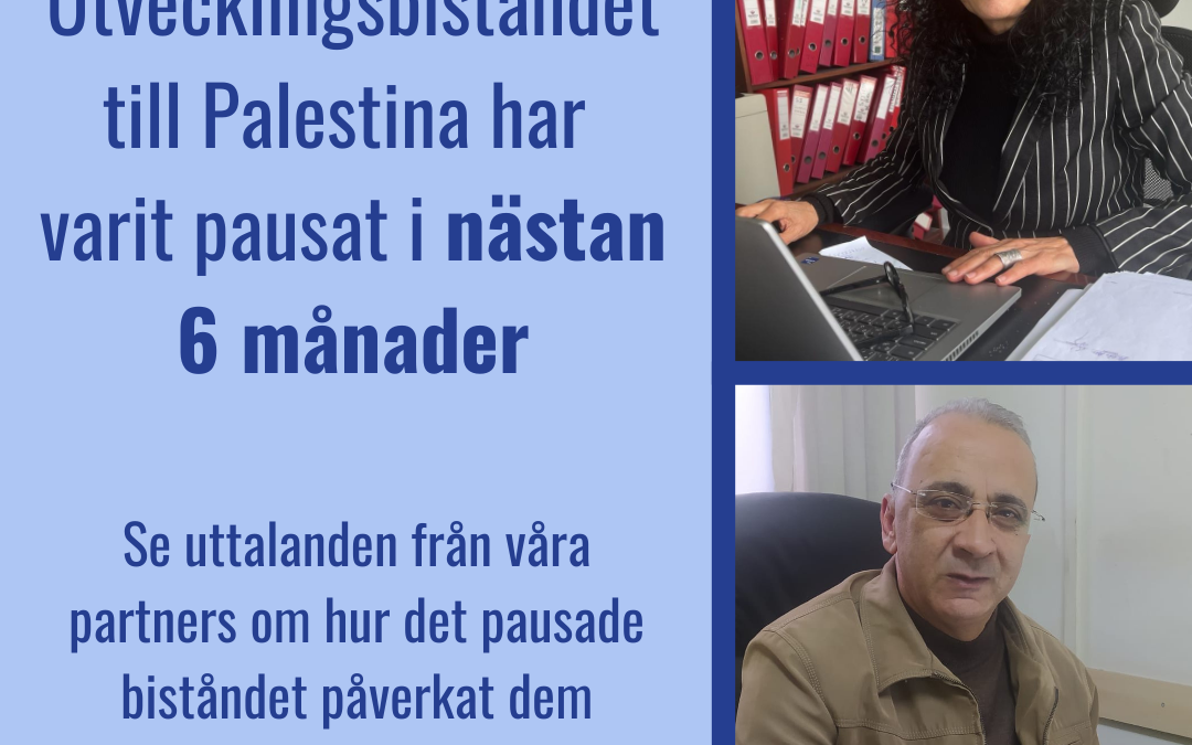 Konsekvenserna av pausat bistånd